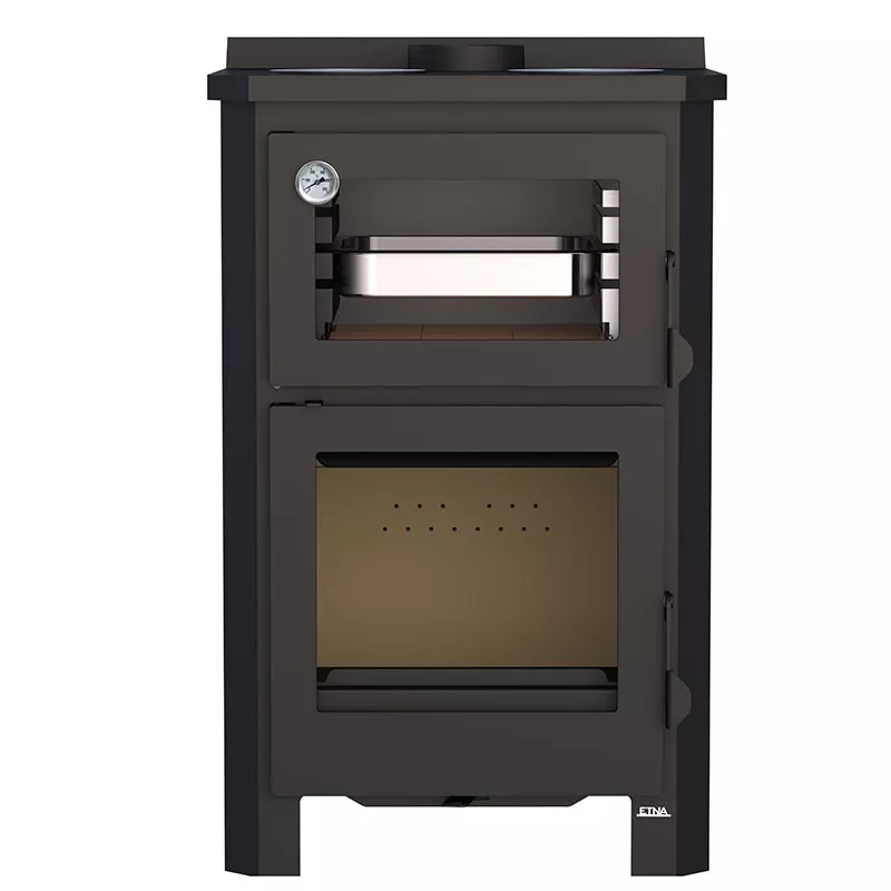 Poêle à bois avec four et plaque de cuisson Pramoda - 14 Kw – Image 3